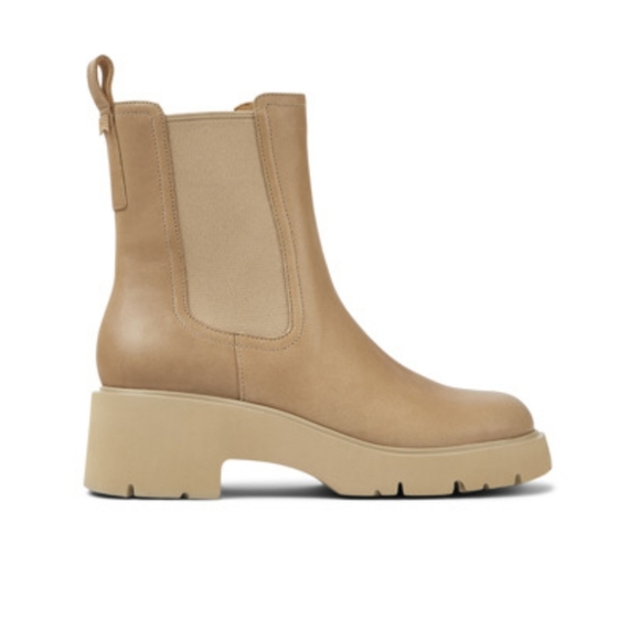 Camper Milah beige Chelsea leather boots size 38 - Picture 10 of 11